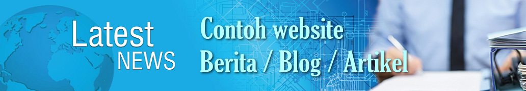 Contoh Website Blog/Berita/Artikel